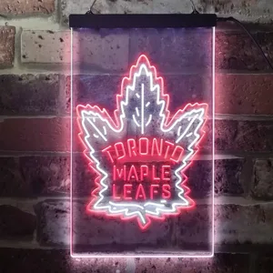 Toronto Maple Leafs Logo 2 Neon-Like LED Sign
