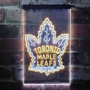 Toronto Maple Leafs Logo 2 Neon-Like LED Sign