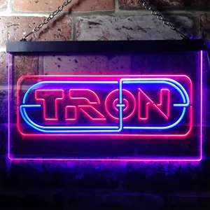 Tron Neon-Like LED Sign