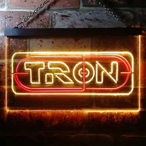 Tron Neon-Like LED Sign