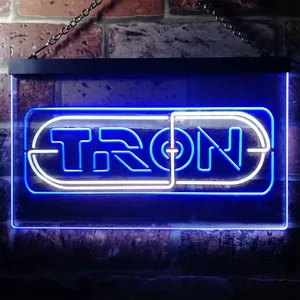 Tron Neon-Like LED Sign