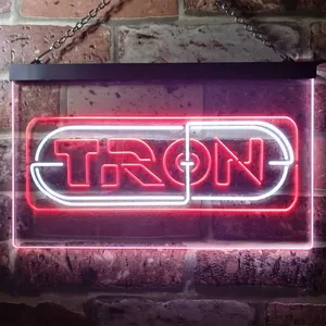 Tron Neon-Like LED Sign