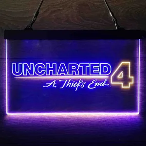 Uncharted 4 A Thief's End Neon-Like LED Sign