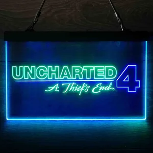 Uncharted 4 A Thief's End Neon-Like LED Sign