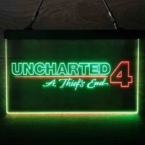 Uncharted 4 A Thief's End Neon-Like LED Sign