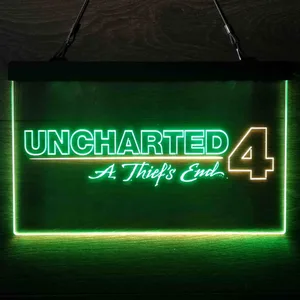Uncharted 4 A Thief's End Neon-Like LED Sign
