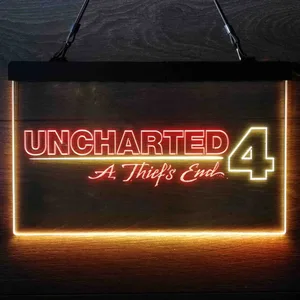 Uncharted 4 A Thief's End Neon-Like LED Sign