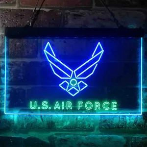 US Air Force Logo Neon-Like LED Sign