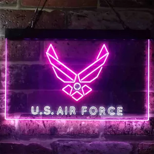 US Air Force Logo Neon-Like LED Sign