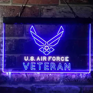 US Air Force Veteran Neon-Like LED Sign