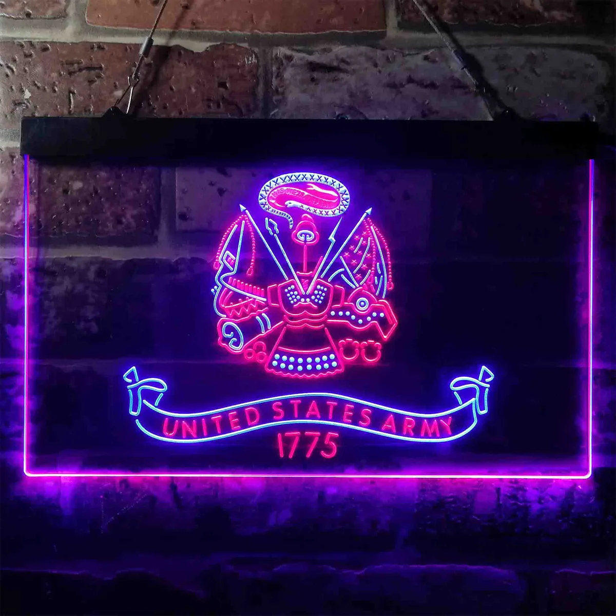 US Army 1775 Neon-Like LED Sign