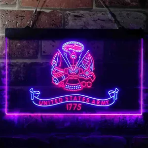 US Army 1775 Neon-Like LED Sign