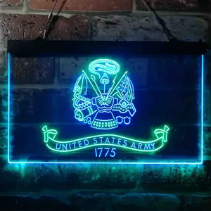 US Army 1775 Neon-Like LED Sign