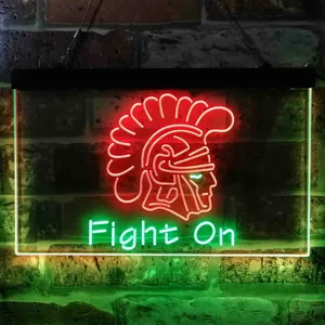 USC Trojans Fight On Neon-Like LED Sign - Legacy Edition