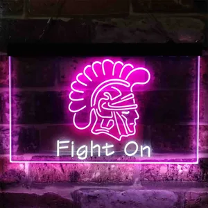USC Trojans Fight On Neon-Like LED Sign - Legacy Edition