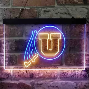 Utah Utes Logo Neon-Like LED Sign