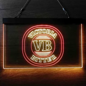 Victoria Bitter Neon-Like LED Sign