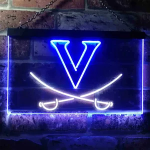 Virginia Cavaliers Logo 1 Neon-Like LED Sign