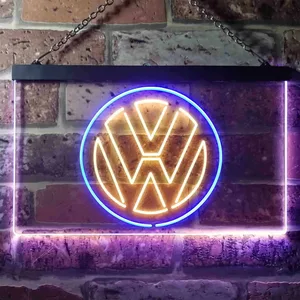 Volkswagen VW Neon-Like LED Sign