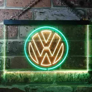 Volkswagen VW Neon-Like LED Sign