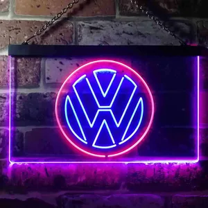 Volkswagen VW Neon-Like LED Sign