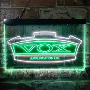 VOX Amplification Ltd. Logo Neon-Like LED Sign