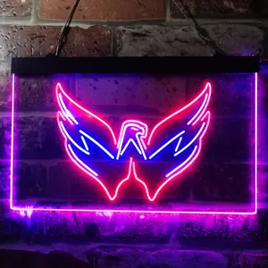 Washington Capitals Hockey Logo Neon-Like LED Sign