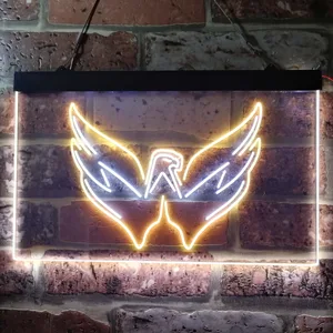 Washington Capitals Hockey Logo Neon-Like LED Sign