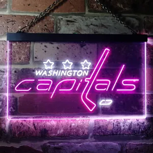 Washington Capitals Logo 1 Neon-Like LED Sign