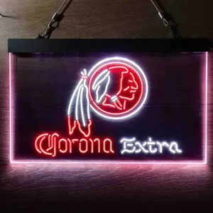 Washington Football Team Corona Extra Neon-Like LED Sign - Legacy Edition