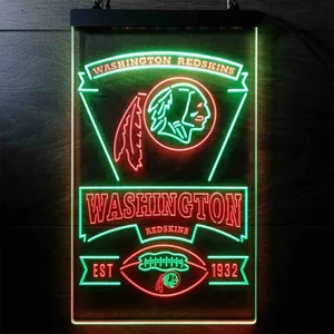 Washington Football Team EST 1932 Neon-Like LED Sign