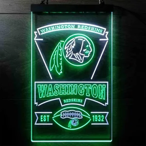 Washington Football Team EST 1932 Neon-Like LED Sign