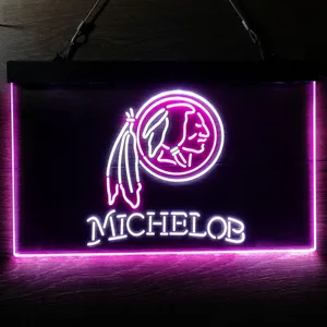 Washington Football Team Michelob Neon-Like LED Sign