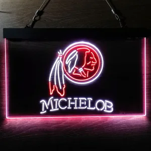 Washington Football Team Michelob Neon-Like LED Sign