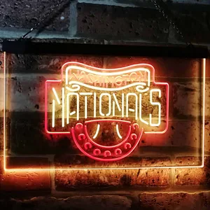Washington Nationals  Logo 1 Neon-Like LED Sign - Legacy Edition