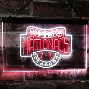 Washington Nationals  Logo 1 Neon-Like LED Sign - Legacy Edition