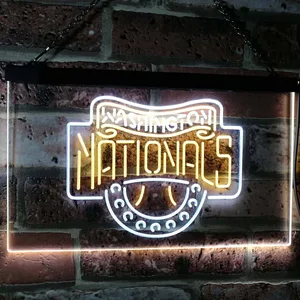 Washington Nationals  Logo 1 Neon-Like LED Sign - Legacy Edition