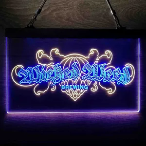 Wicked Weed Brewing Banner Neon-Like LED Sign