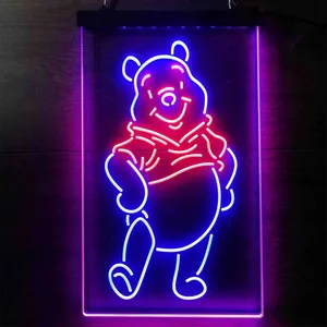 Winnie The Pooh Plain Neon-Like LED Sign