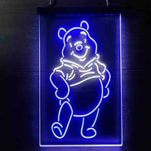 Winnie The Pooh Plain Neon-Like LED Sign