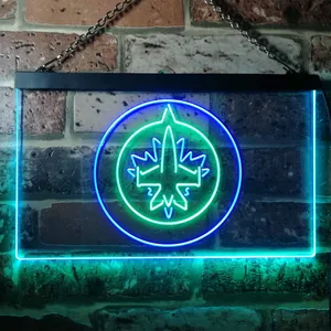 Winnipeg Jets Logo 1 Neon-Like LED Sign