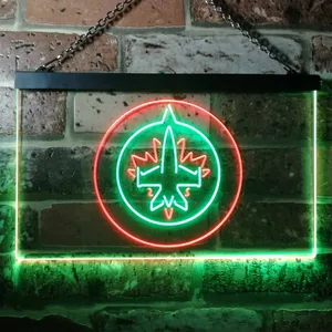 Winnipeg Jets Logo 1 Neon-Like LED Sign