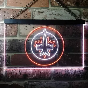 Winnipeg Jets Logo 1 Neon-Like LED Sign