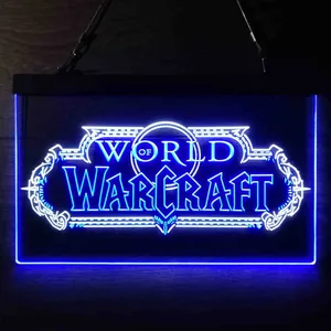 World Of Warcraft Neon-Like LED Sign