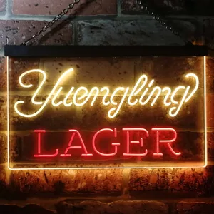 Yuengling Lager Banner Neon-Like LED Sign