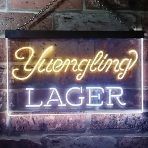 Yuengling Lager Banner Neon-Like LED Sign