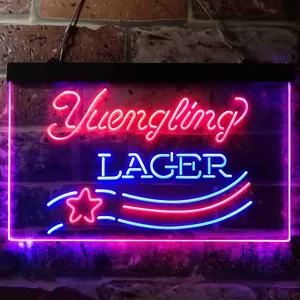 Yuengling Lager Vintage Logo Neon-Like LED Sign