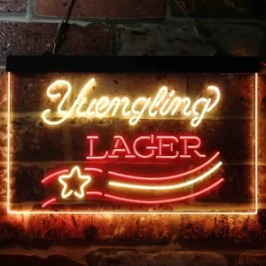 Yuengling Lager Vintage Logo Neon-Like LED Sign
