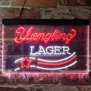Yuengling Lager Vintage Logo Neon-Like LED Sign