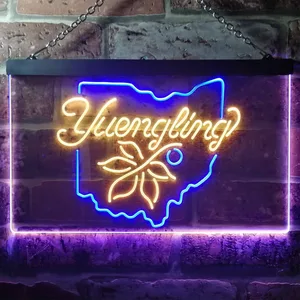 Yuengling Leaf Neon-Like LED Sign